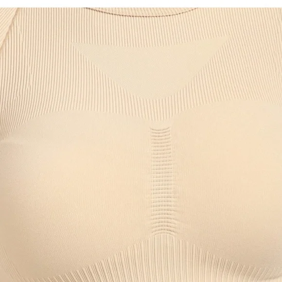 ADIDAS
Women Solid Round Neck Beige T-Shirt - Picture 4 of 9